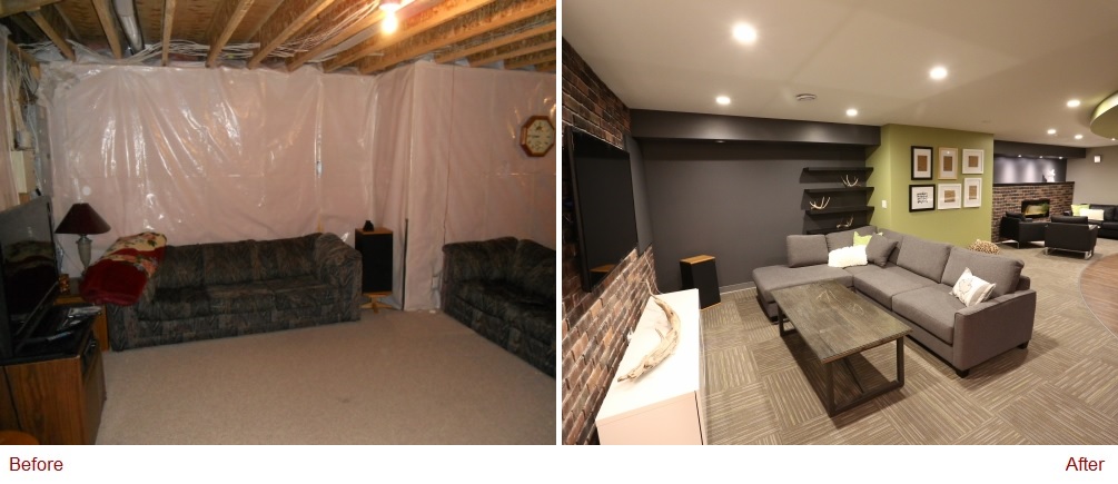 Before and After Photo - IDEATE Interior Design